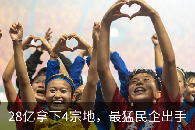 28亿拿下4宗地，最猛民企出手